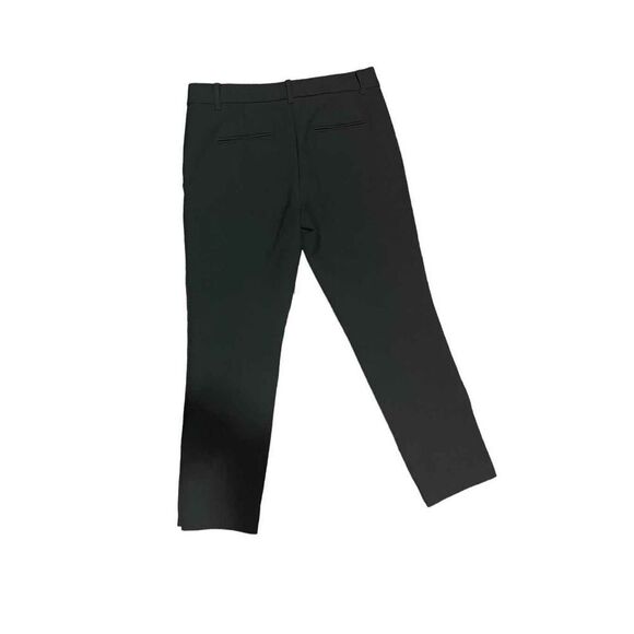 ANN TAYLOR|MID RISE ANKLE BI-STRETCH PANTS BLACK BUTTON DETAIL‎ SIZE 4 - Picture 3 of 6